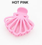 Matte Seashell Hair Claw