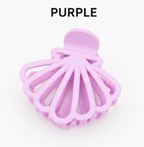 Matte Seashell Hair Claw