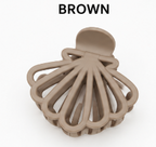 Matte Seashell Hair Claw