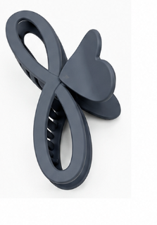 Heart Symbol Matte Hair Claw