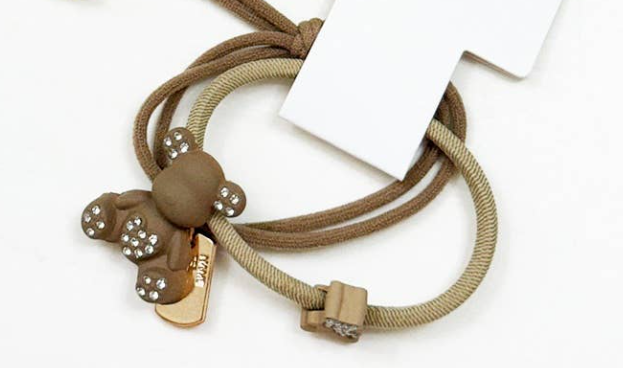 Cute Teddy Bear Hair Tie Set