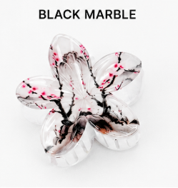 Colorful Floral Hair Claw Clips