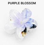 Colorful Floral Hair Claw Clips