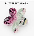 Colorful Floral Hair Claw Clips
