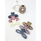 Heart Symbol Matte Hair Claw