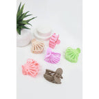 Matte Seashell Hair Claw