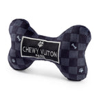 Black Checker Chewy Vuiton Bone