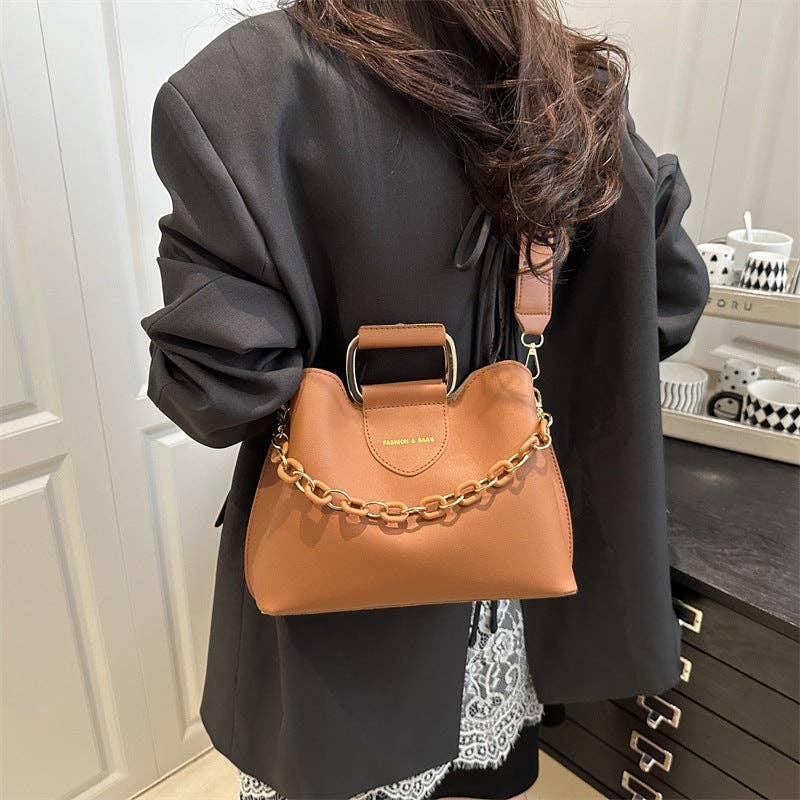 Fashionable Vintage Bucket Bag Casual Shoulder Bag