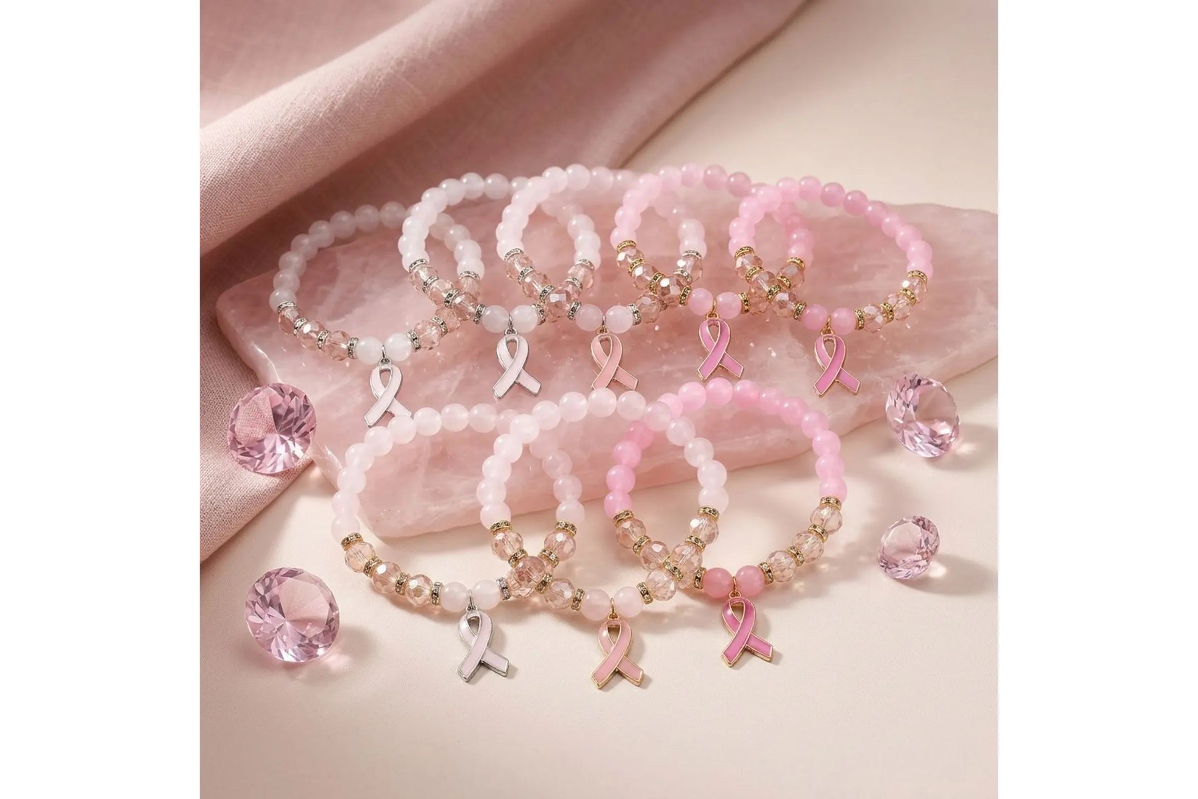 Pink Ribbon Bracelets