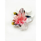 Colorful Floral Hair Claw Clips