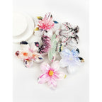 Colorful Floral Hair Claw Clips