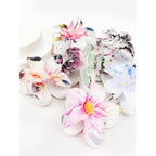 Colorful Floral Hair Claw Clips