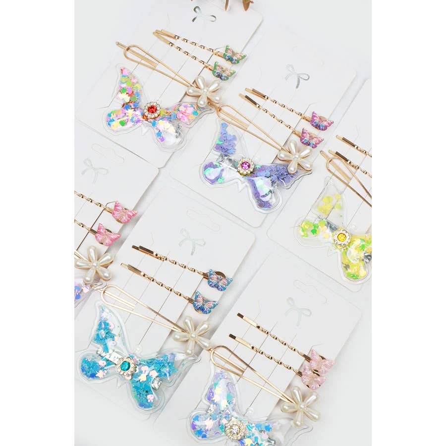 Butterfly and Flower Set
