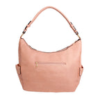 Purse Pink and Gold Stud Hobo Bag for Women - Mahalina