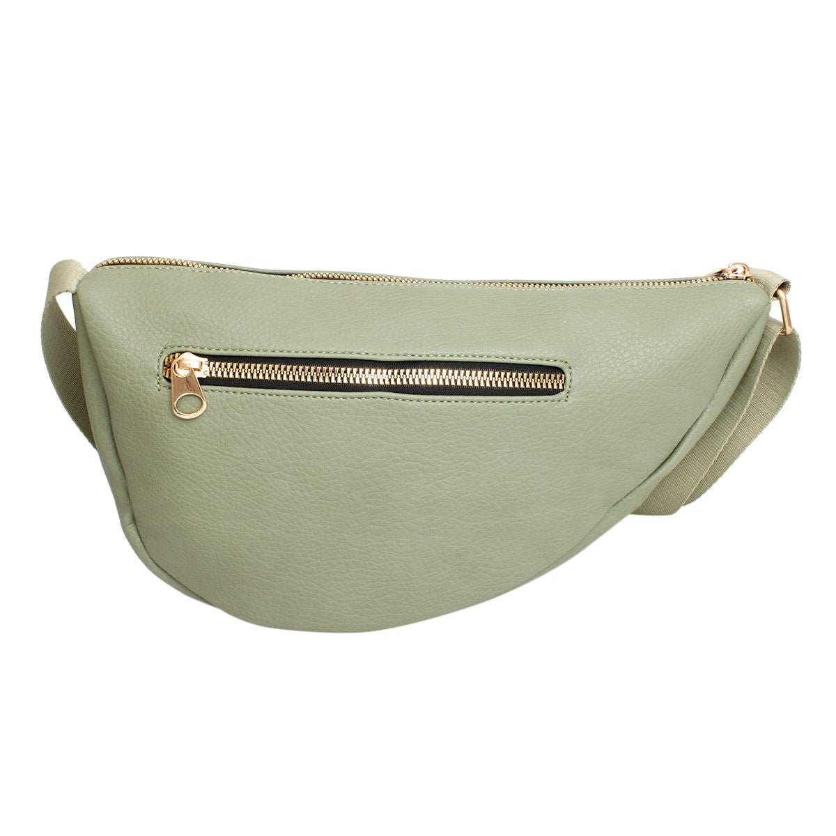 Crossbody Light Green Round Pouch Bag Set Women - Mahalina