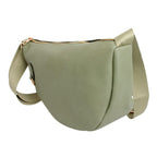 Crossbody Light Green Round Pouch Bag Set Women - Mahalina
