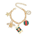 Golden Glamour: Zawadi Charm Bracelet