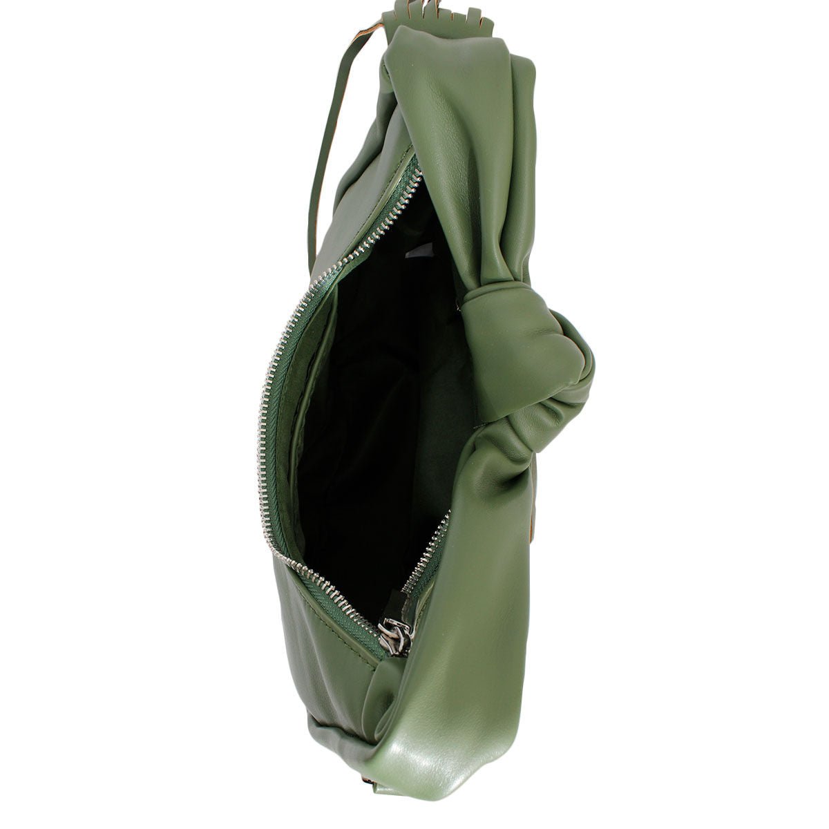 Purse Green Round Fringe Shoulder Bag for Women - Mahalina