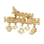 Happy Halloween Charm Brooch