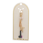 Keychain Hairstylist Beautician Charms Bag Clip